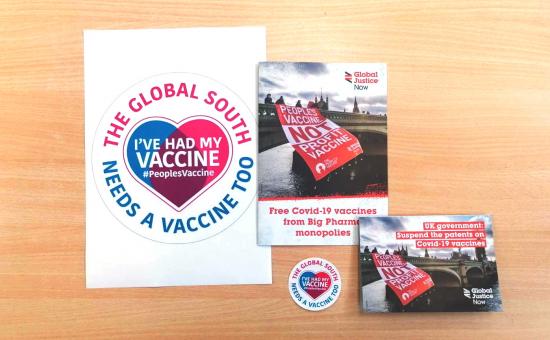 People's Vaccine activist pack