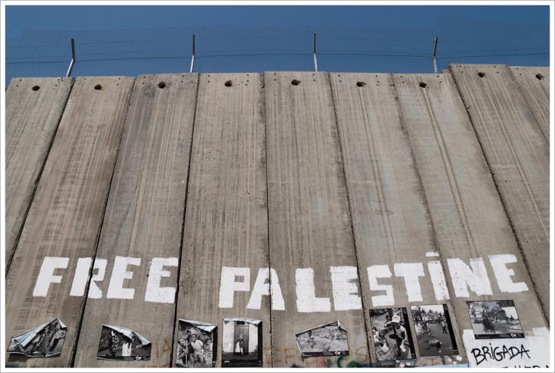Israeli West Bank barrier graffiti