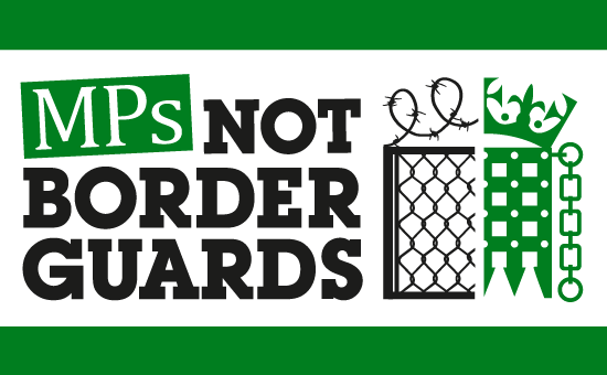 MPs not border guards