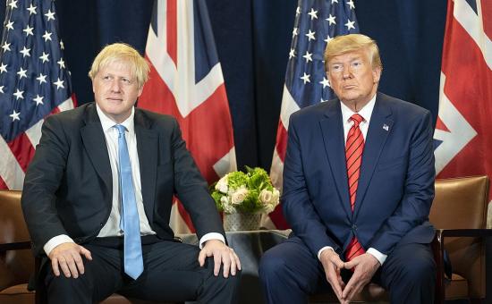 Boris Johnson and Donald Trump